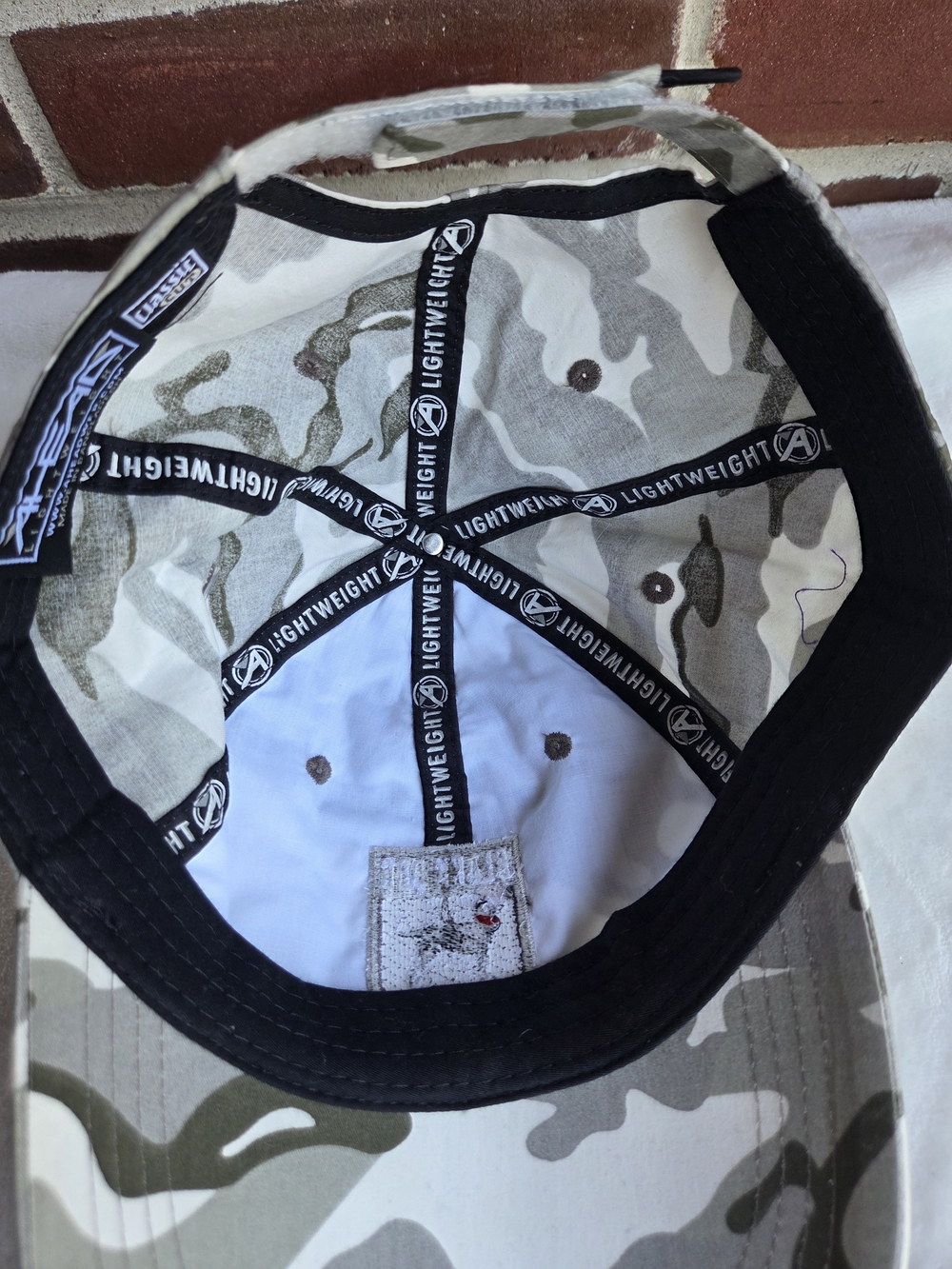 The Black Dog 1971 Camo Baseball Cap Adjustable Lightweight Classic Curved Hat N - Picture 6 of 8